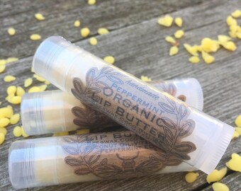 Organic Lip Butter - Peppermint