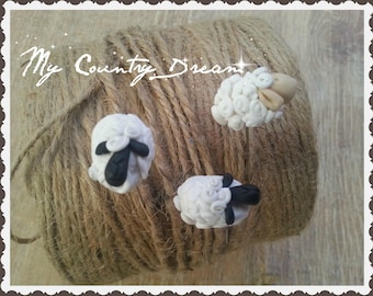 Handmade Pins - "Sheep"