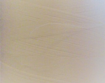 Sewing Thread EGGSHELL 5,500 yd Cone Polyester Gutermann Mara 100 ONE (1) cone col. 001 Eggshell