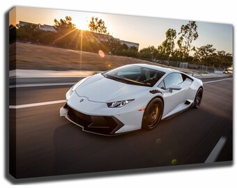 LAMBORGHINI HURACAN Canvas/Poster Wall Art Pin Up HD Gallery Wrap Room Decor Home Decor Wall Decor