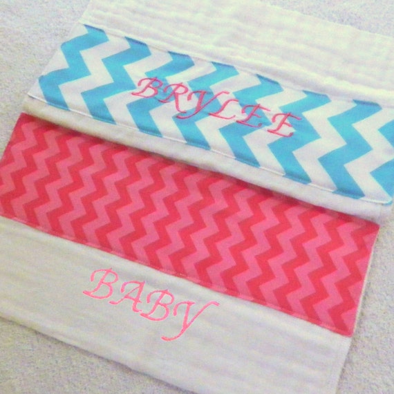 Embroidered Name or Initials - only for blanket