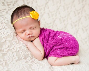 FREE SHIPPING! Yellow Baby Headband, Yellow Headbands, Flower Headbands, Baby Girl Headband, Baby Flower Headbands, Photography Prop