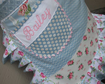 Monogrammed Aprons - Personalized Aprons - Monogramming Only - This Listing is For The Monogramming Not The Apron - Annies Attic Aprons