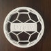 Soccer Ball Cookie Cutter with Name