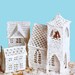 Christmas village-crochet pattern-pdf-instant download