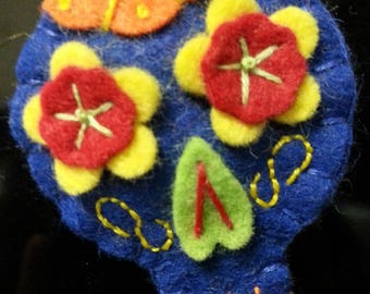 Day of the Dead Sugar Skull Magnet