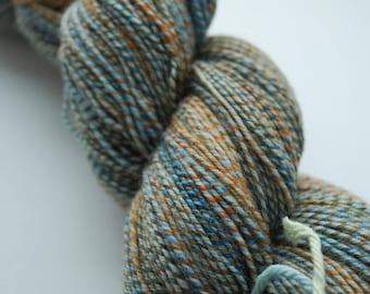 Handspun Three-ply Superwash Merino Sock Yarn