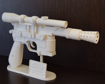 Han Solo Star Wars DL-44 blaster gun prop cosplay