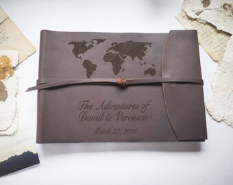 Personalized Leather Photo Album