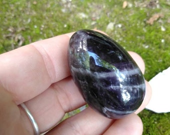 Medium Amethyst Yoni Egg - Healing Crystal - Reiki Healing - Drilled Yoni Egg - Crystal Egg - Kegel Egg - Kegel Exerciser - Jade Egg #676