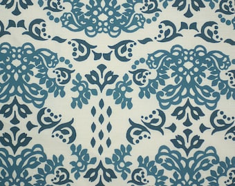Hand Printed Fabric - Block Print Fabric - Hand Block Fabric - By The Yard - Linen