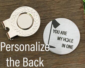 You Are My Hole In One Valentines Day Golf Ball Marker Golf Gift For Husband Boyfriend Gift Wedding Golf Gift Idea For Him Birthday Gift