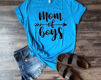 Mom Of Boys Shirt | Boy Mom | Mom Shirt | Mom Life | Mothers Day