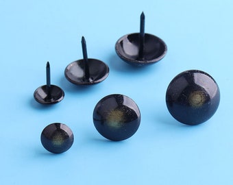 Box Tacks decoration screw fastener screw nails Rustic Designer Tacks Upholstery Tacks, Upholstery Nails, French Natural Antique