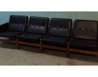 Versatile Floating Mid Century Couch Living Room Set