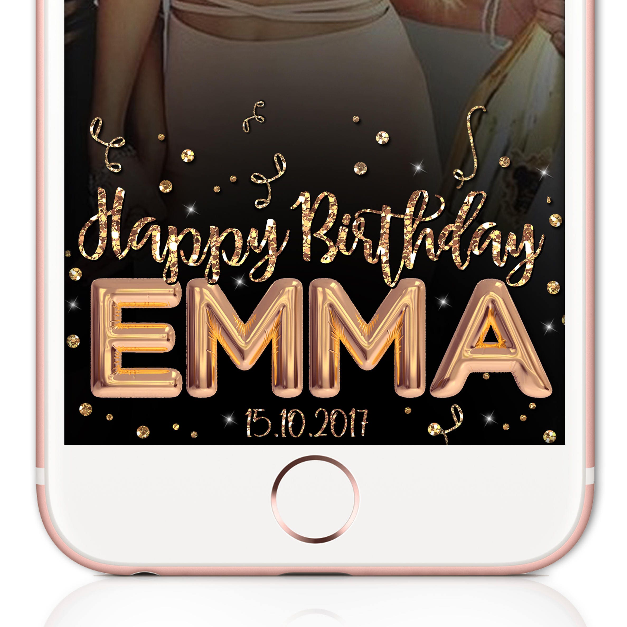 Snapchat Filter Birthday Snapchat Geofilter Birthday
