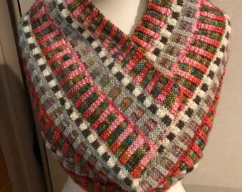 Wool Cowl Cucullus Red main image 1