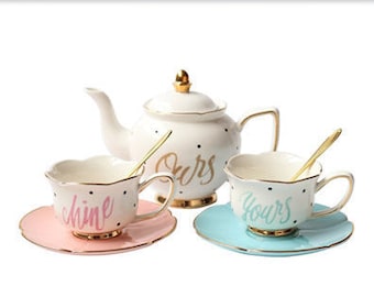 Yours | Mine | Ours Tea Set