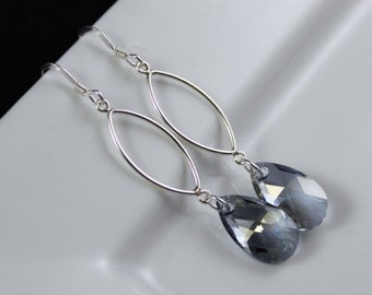 Sky Blue Morning Earrings