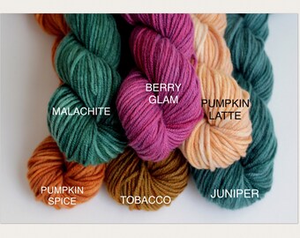 Hand dyed 100% Cashmere Yarn, ready to ship