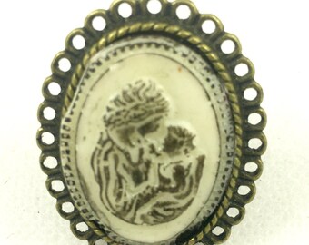 Adjustable antique Bronze Ring