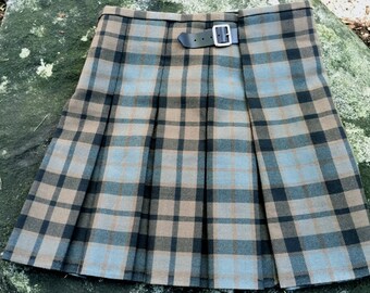 Outlander Inspired Historical Box-pleated Scottish Kilt