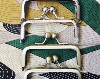Sewing Support - Japanese Big Head Ball Bag Purse Coin Purses Floral Metal Frame Collection E(1PCS, Choose Color)