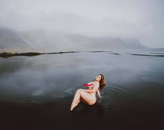 Arctic Nude, Iceland - London Andrews - Mature