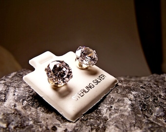 Sterling Silver Earrings with Cubic Zirconia RF134