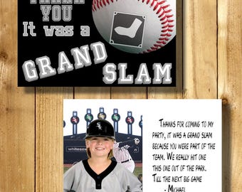 Chicago White Sox 4x6 Thank You Note Cards