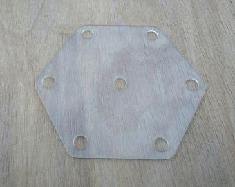 Hexagonal weaving cards