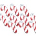 BULK 10pc Pkgs Candy Cane Charms - Christmas Candy Cane Charms - Christmas Jewelry Findings - Holiday Charms (SP04628)