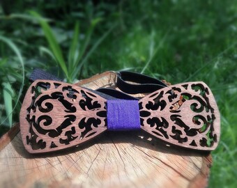 Christmas gift New year gift Xmas gift Santa Wooden bowtie Wood bowtie Man gift Husband gift Boyfriend gift Eco gift Woman bowtie