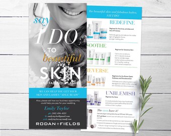 rodan field flyer etsy biz op flyers