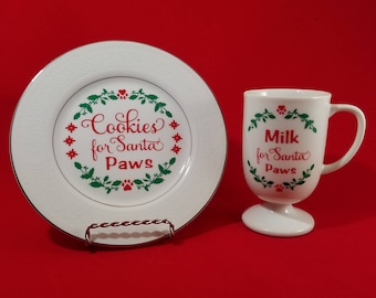 Santa milk cup | Etsy Santa milk cup | Etsy