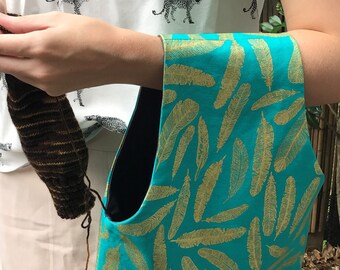 Knitting Project Bag 1-2 skein size