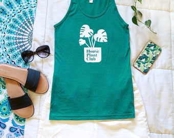 House Plant Club Monstera Tank Top