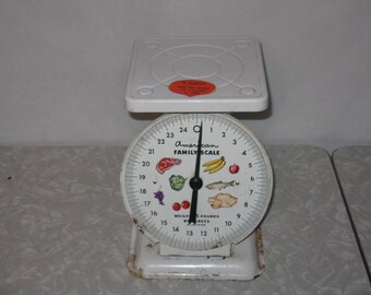 Vintage American Family kitchen scale