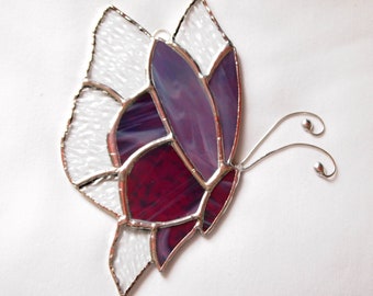 Stained Glass Butterfly Suncatcher