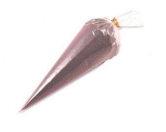 Fake whipped cream, chocolate brown 100g