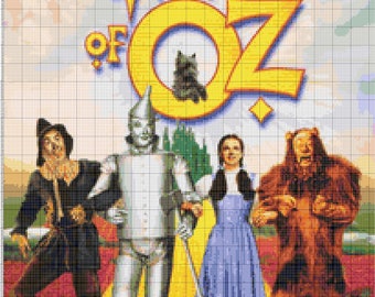 BUY 2, GET 1 FREE! Emerald City Wizard of Oz 431 Cross Stitch Pattern Counted Cross Stitch Chart, Pdf Format, Instant Download / 203175