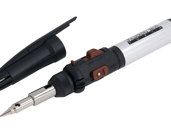 Soldering Iron, & Butane Blowtorch, Gas Torch, Great Craft Jewellery Making, Melting, Brazing, Soldering, Welding, Metal, CT1239