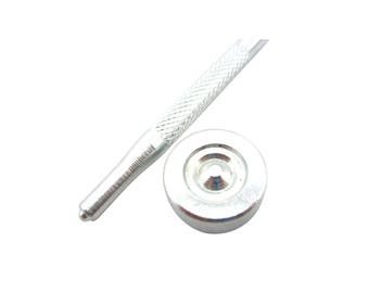 Fixing Tool Kit - Size 12mm - Press Studs Snap Poppers Fasteners - Leather Sewing Craft