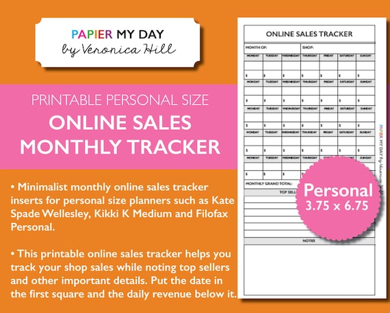 online sales tracker