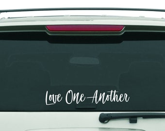 Love One Another Vinyl Decal