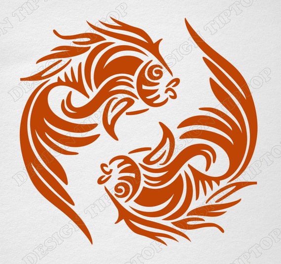 Fish svg goldfish goldfish SVG t-shirt designs tattoo