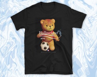 balenciaga bear tee