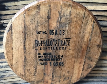 Buffalo Trace Bourbon Whiskey Barrel Head
