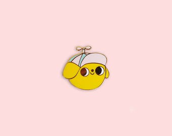 PREORDER // Good Boy Pin, Dog Pin, Cute Pin, Enamel Pin, cute enamel Pin, Dog Lover Gift, Dog Enamel Pin, Dog Lover, Pey Chi