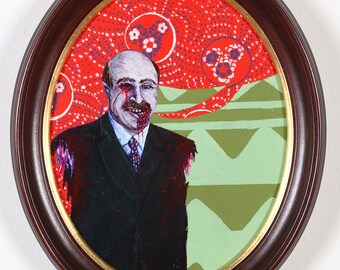 That's Mr. Phil To You! zombie painting acrylic paint